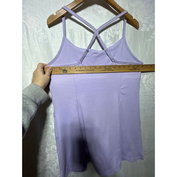 PINK Victorias Secret Romper XXL Purple Dress Active Performance - Picture 7 of 12